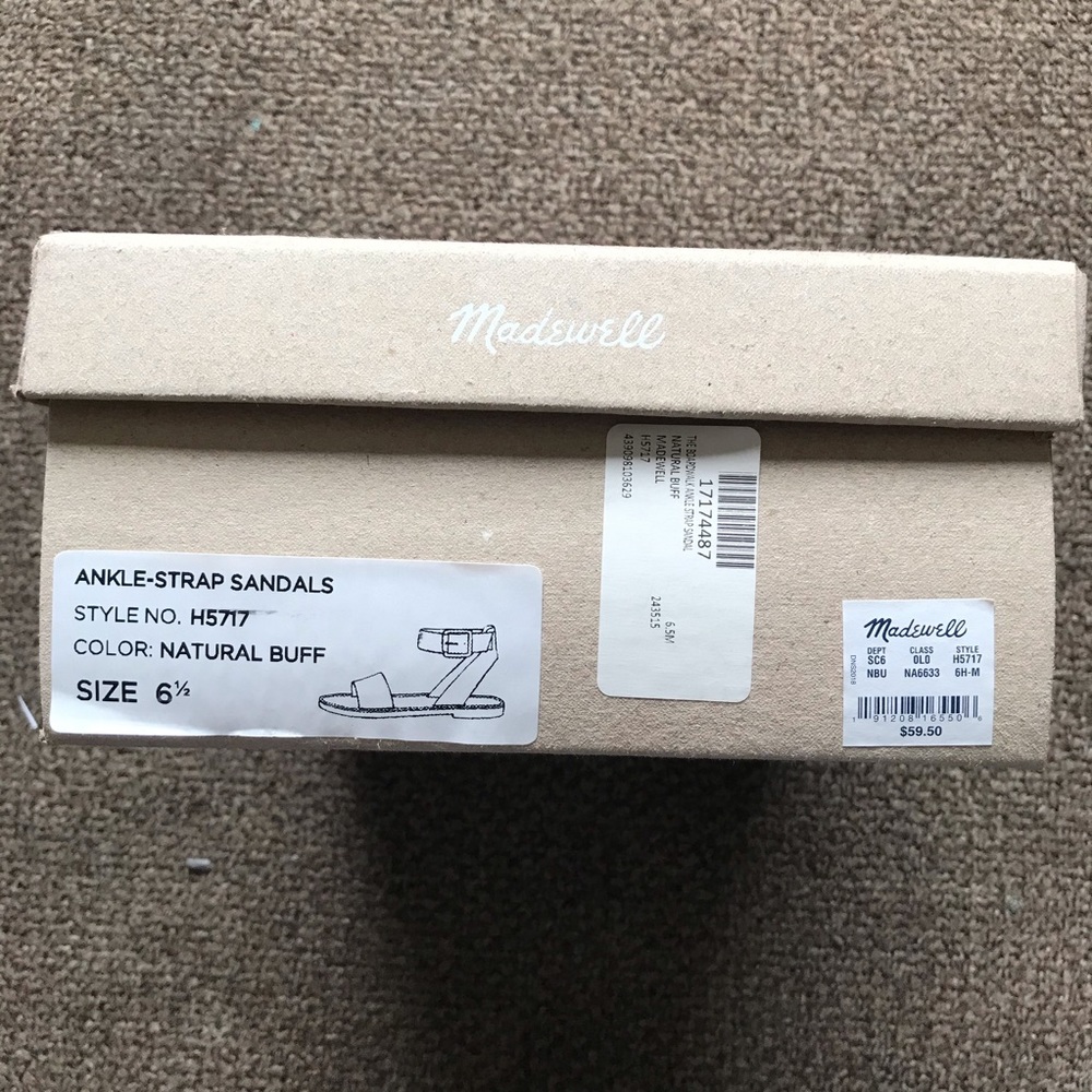 Madewell The Boardwalk Ankle Strap Sandal Bundle - Picture 7 of 16